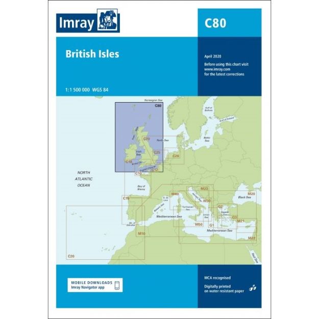 Imray C 80 - British Isles
